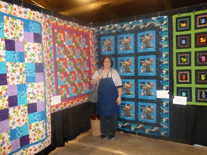 Robin Johnson from Robin's Modern Quilting and Design, Brookings, SD.